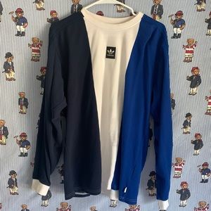 Adidas Multi Color Long Sleeve T-shirt